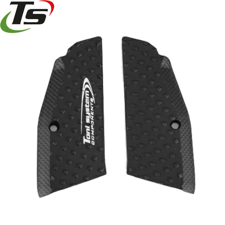 CZ 75B & SP-01, CZ TS 2, CZ Shadow 2 korte alu Vibram greepplaten