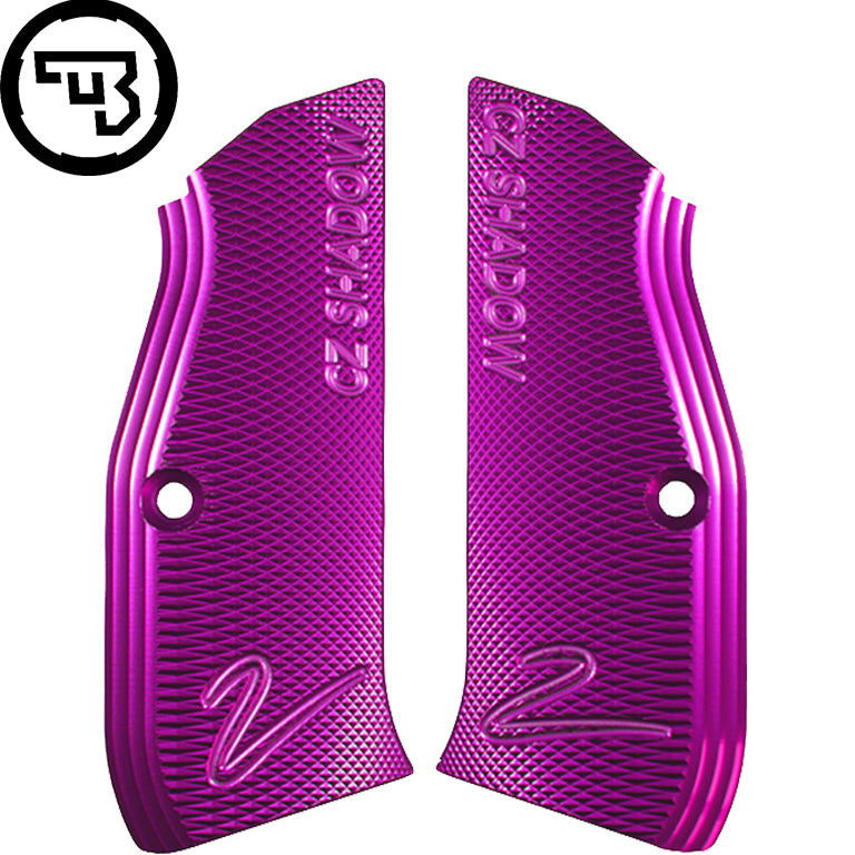 CZ Shadow 2, CZ TS 2, CZ 75B & SP-01 alu CZ greepplaten