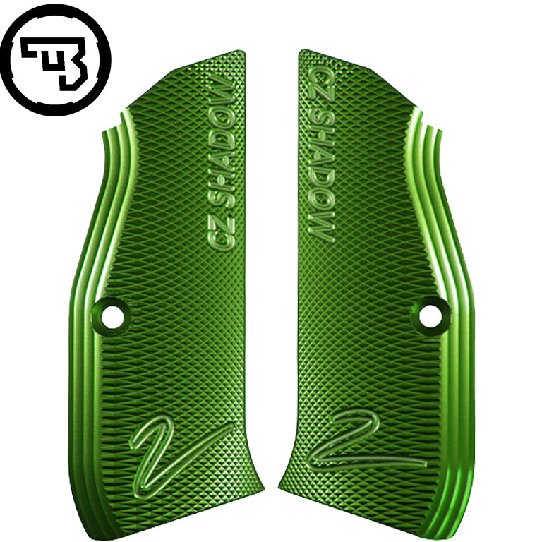 CZ Shadow 2, CZ TS 2, CZ 75B & SP-01 alu CZ greepplaten