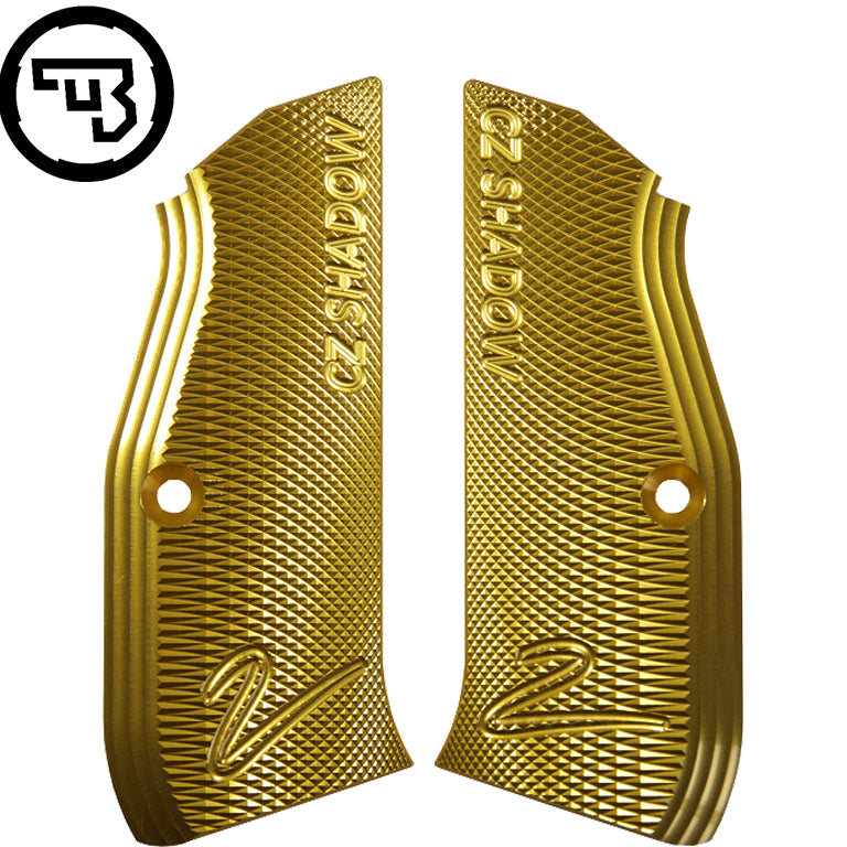 CZ Shadow 2, CZ TS 2, CZ 75B & SP-01 alu CZ greepplaten