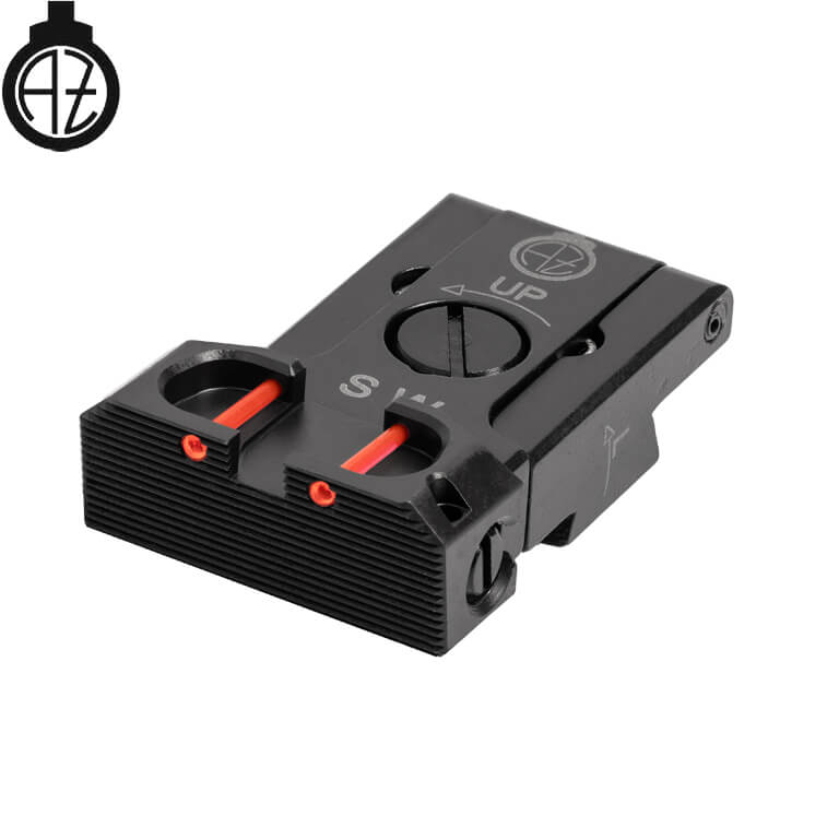CZ Shadow 2 verstelbare keep met fiber optic