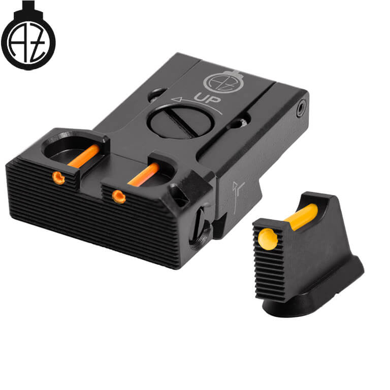 CZ 75B, CZ P-01, CZ 75 SP-01 verstelbare richtmiddelen | glasvezel B
