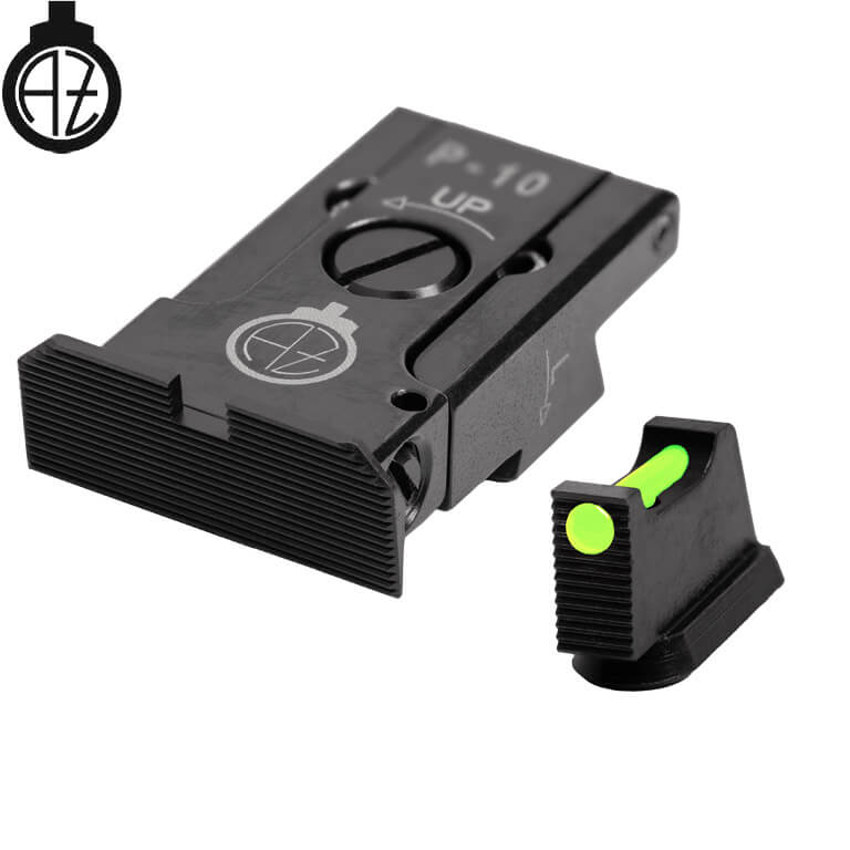 CZ P-10 verstelbare richtmiddelen | fiber optic A