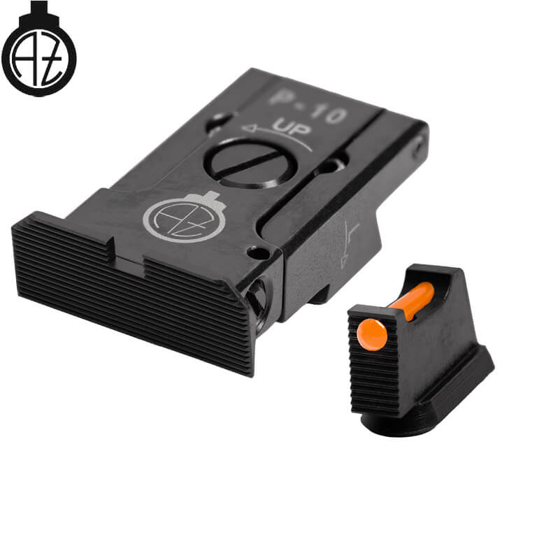CZ P-10 verstelbare richtmiddelen | fiber optic A