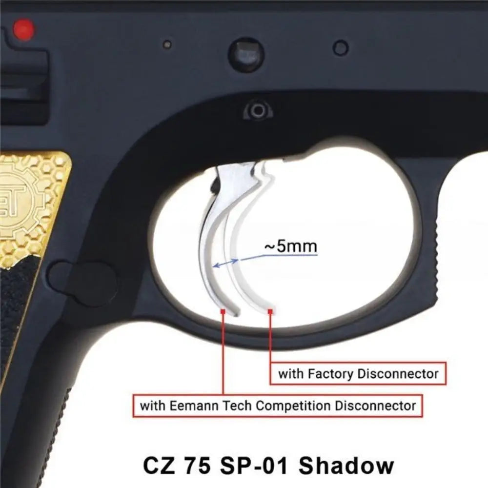 CZ Shadow 2, CZ 75 SP-01 Shadow messing Competition disconnector