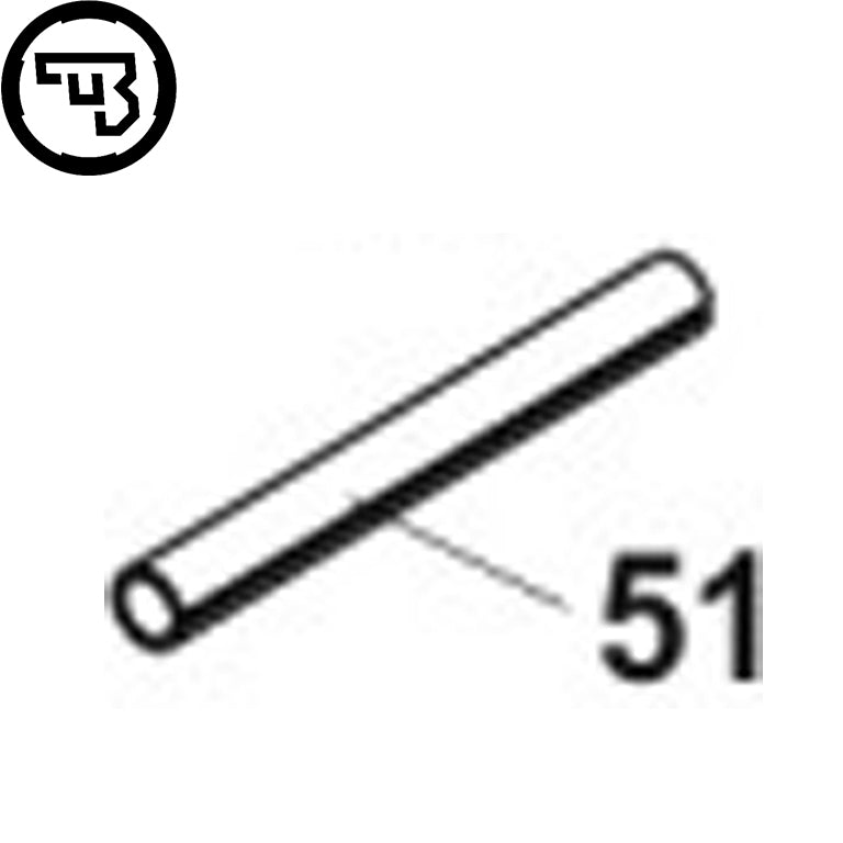 CZ P-07, CZ P-09 inzet keep pin | onderdeel #51