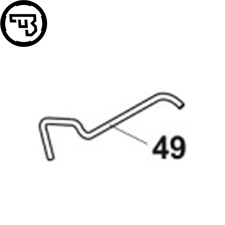 CZ P-07, CZ P-09 trekkerstangveer | onderdeel #49