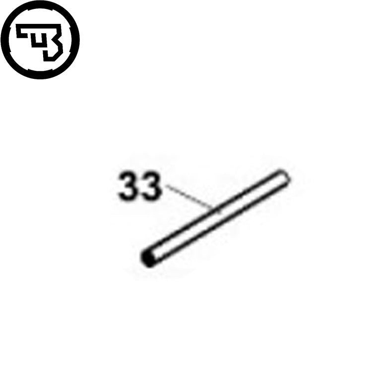 CZ P-10 backstrap pen | onderdeel #33