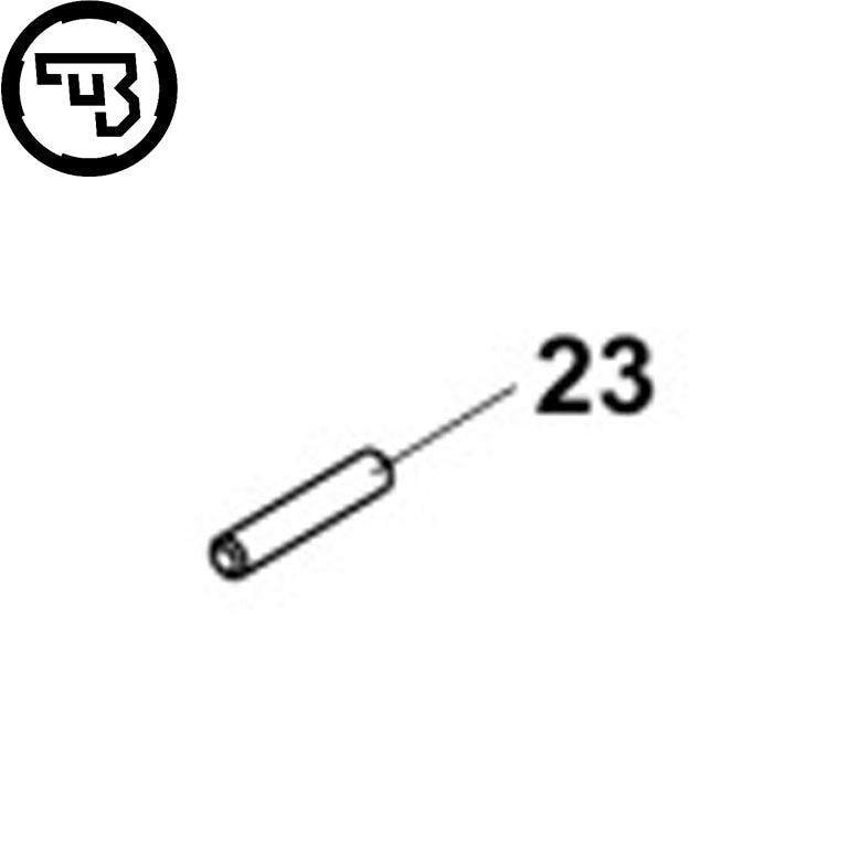 CZ Shadow 2, CZ 75B, CZ 75 SP-01 Shadow hoofdveer plug pen | onderdeel #23