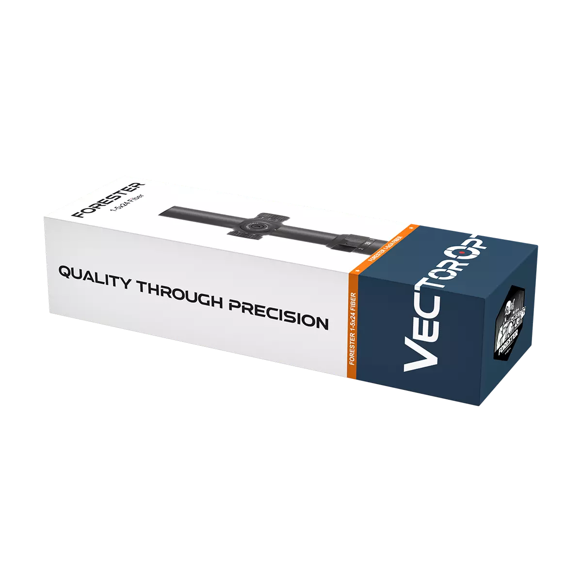 Vector Optics Forester 1-5x24 SFP Fiber richtkijker