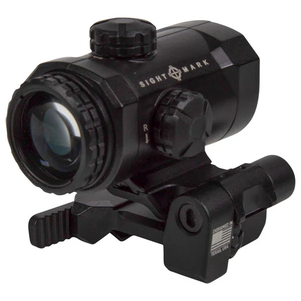 Sightmark XTM-3 3xMagnifier met LQD flip-to-side red dot montage