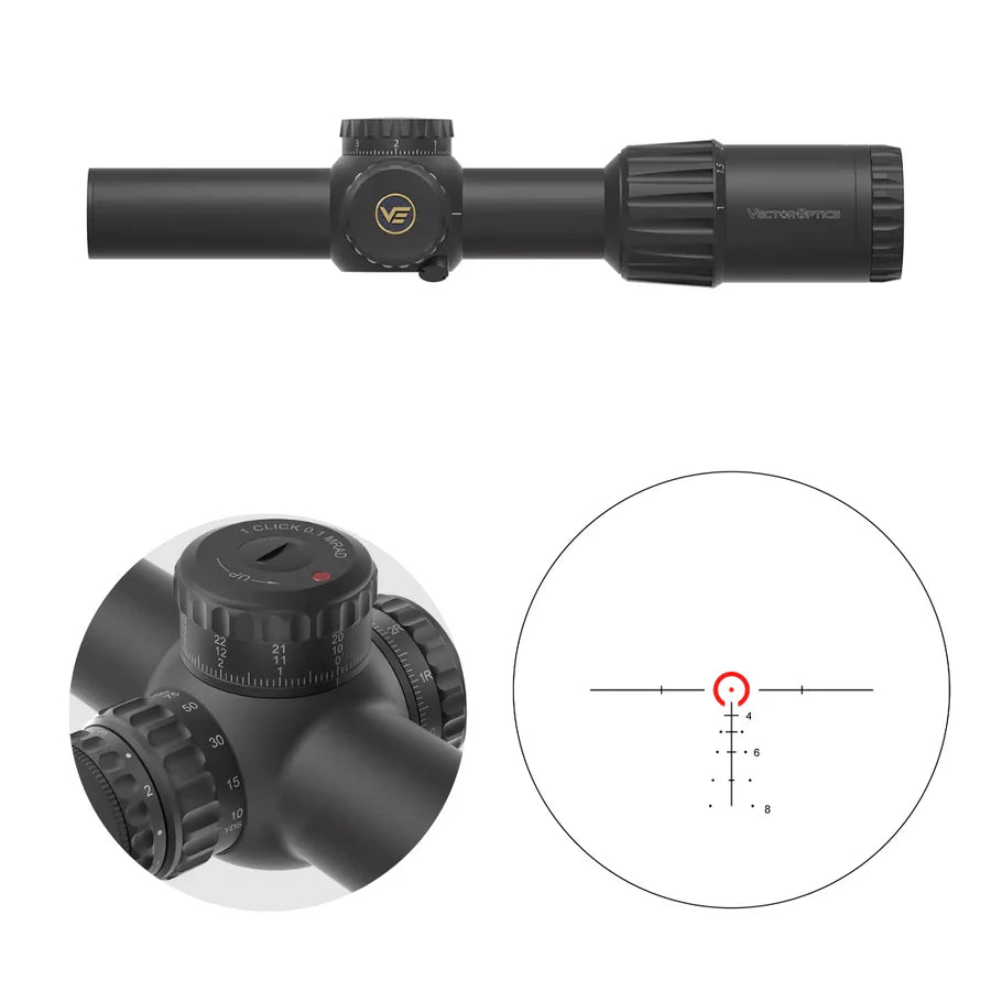 Vector Optics TAURON 1-6x24 SFP richtkijker