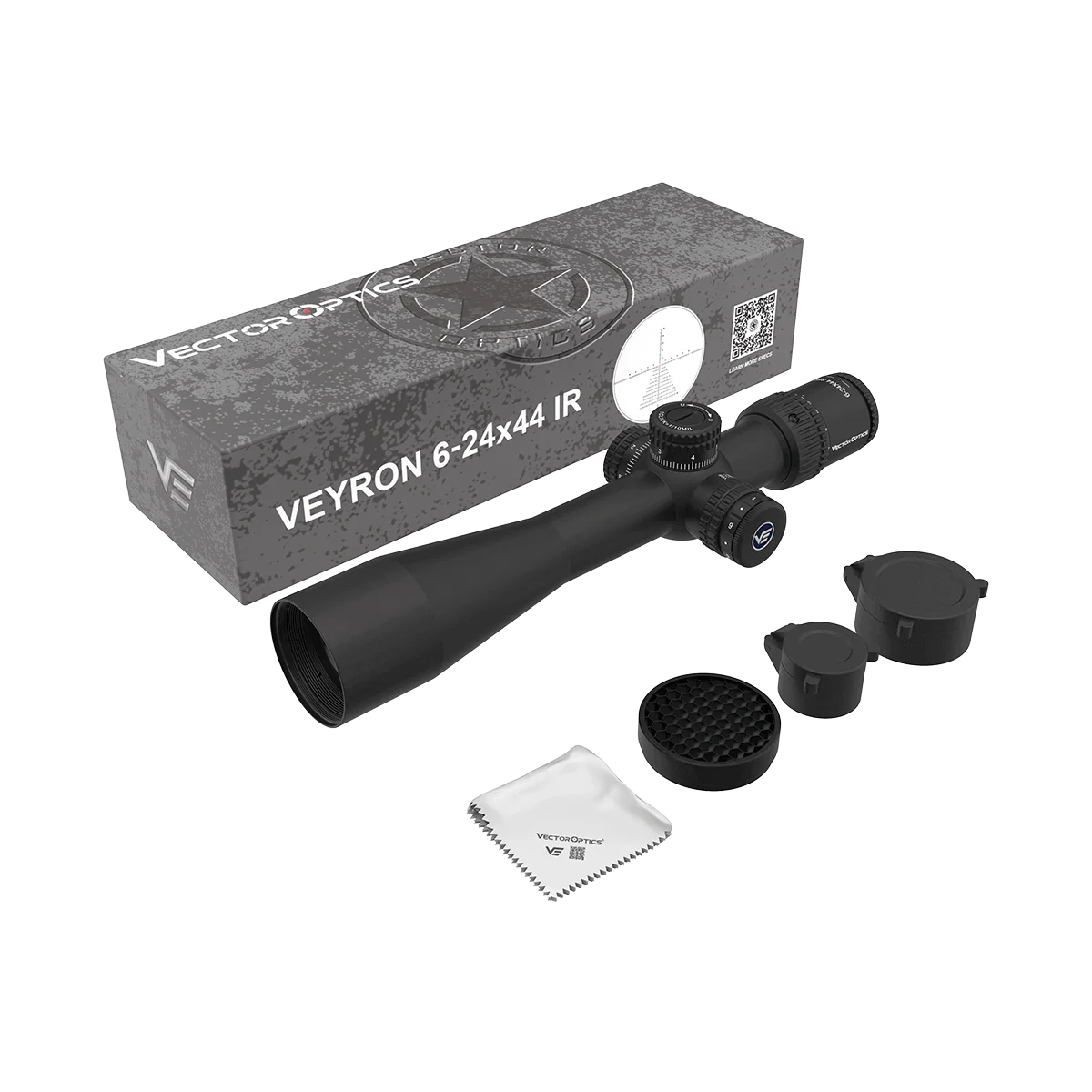 Vector Optics Veyron 6-24x44IR SFP compact richtkijker Vector Optics