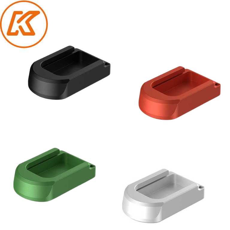 CZ Shadow 2, CZ 75 SP-01 alu CZ magazijnbodemplaat | +1rnd