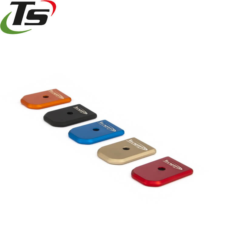 CZ Shadow 2, CZ 75B, CZ P-01, CZ 75 SP-01 alu TS magazijnbodemplaat