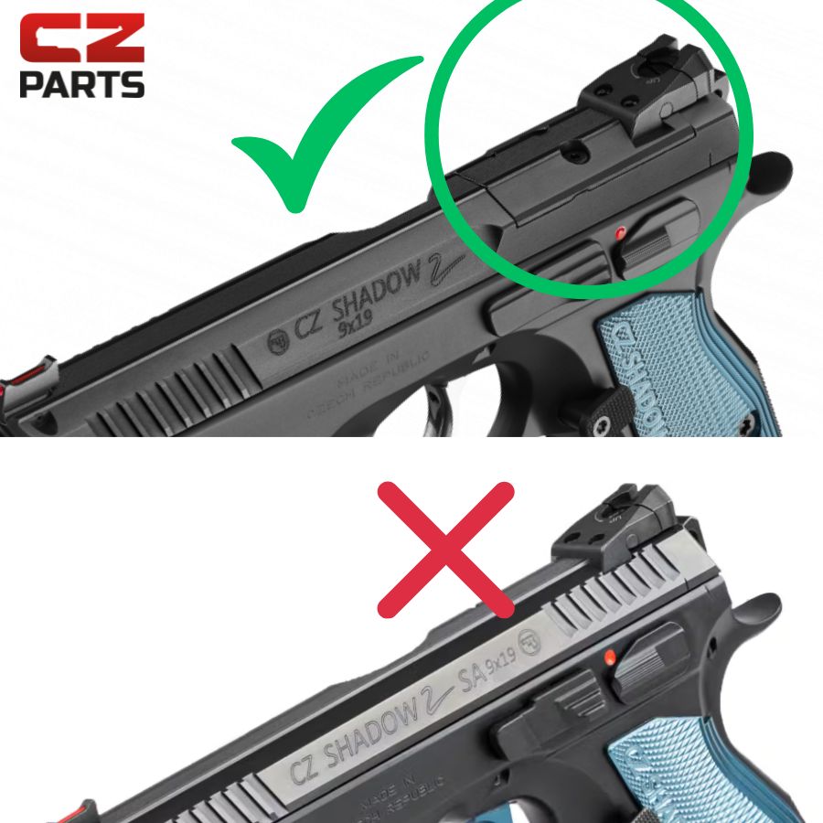 CZ Shadow 2 OR adapterplaat | Aimpoint A-CUT footprint