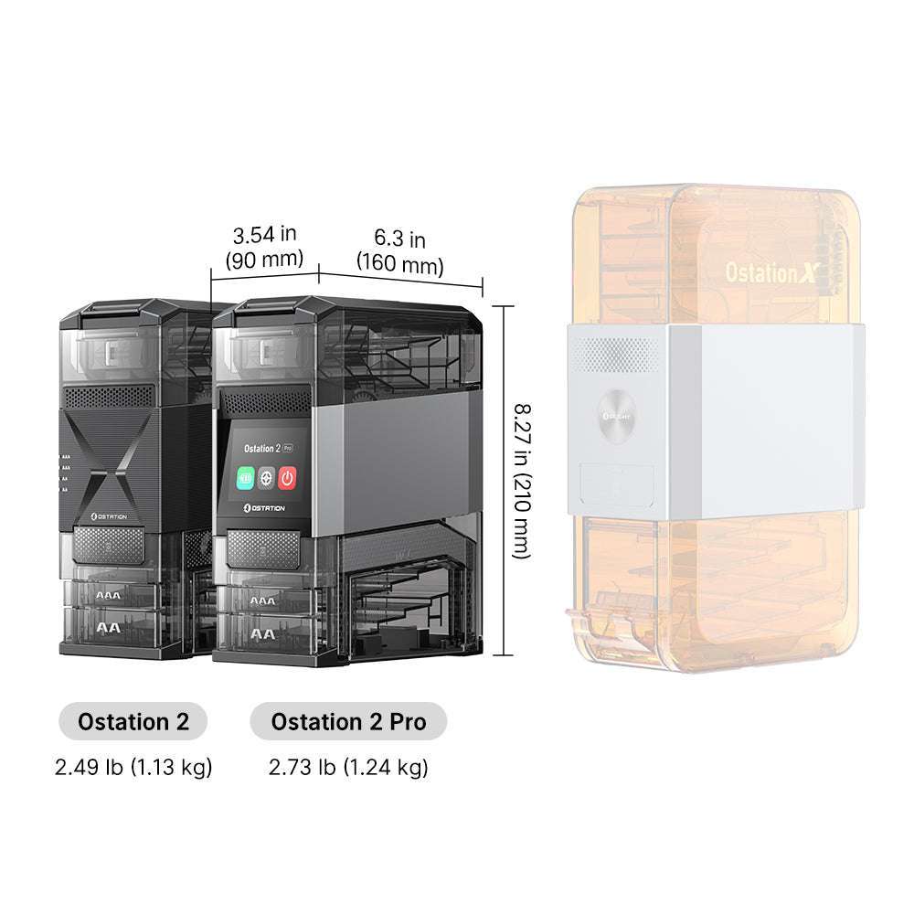 Olight Ostation 2 Pro | slimme AA/AAA batterijlader | 3-in-1