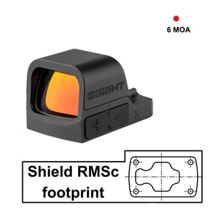 Red dot vizieren met directe pasvorm voor CZ P-09F Nocturne
