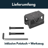 Picatinny red dot montage met verhoger [32 mm] | C-More RTS footprint 