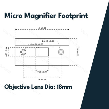 Vector Optics Paragon 3x18 Vergroter Micro 
