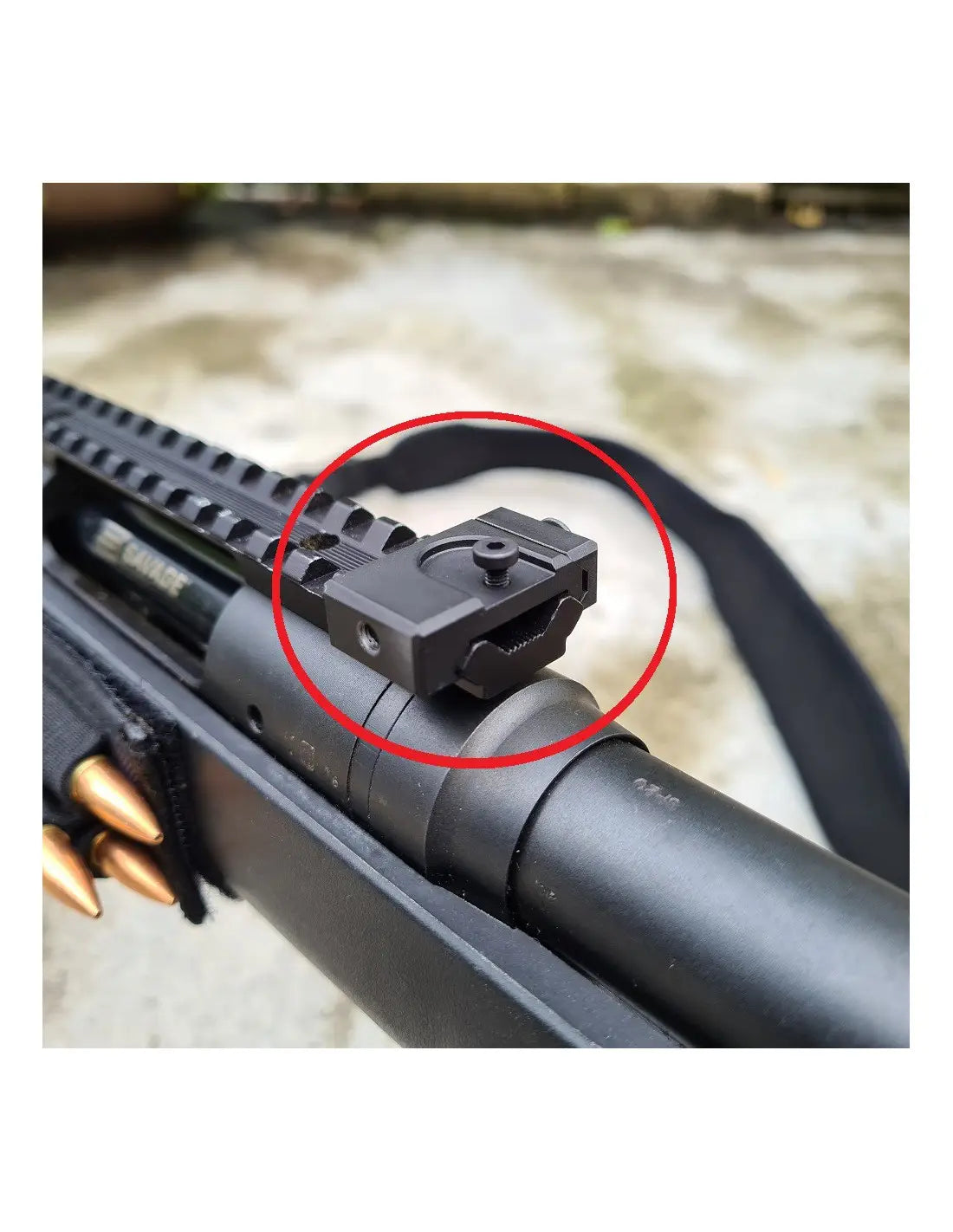 CZ 457, CZ 600 externe montage voor mirage band 