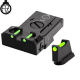 CZ 75B, CZ P-01, CZ 75 SP-01 verstelbare richtmiddelen | glasvezel B 