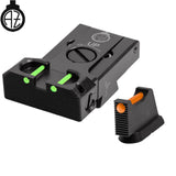 CZ 75B, CZ P-01, CZ 75 SP-01 verstelbare richtmiddelen | glasvezel B 
