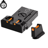 CZ 75B, CZ P-01, CZ 75 SP-01 verstelbare richtmiddelen | glasvezel B 
