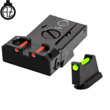 CZ 75B, CZ P-01, CZ 75 SP-01 verstelbare richtmiddelen | glasvezel B 