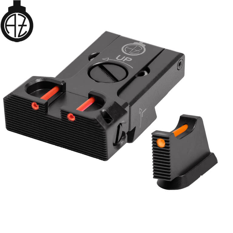 CZ 75B, CZ P-01, CZ 75 SP-01 verstelbare richtmiddelen | glasvezel B 