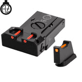 CZ 75B, CZ P-01, CZ 75 SP-01 verstelbare richtmiddelen | glasvezel B 
