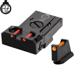 CZ 75B, CZ P-01, CZ 75 SP-01 verstelbare richtmiddelen | glasvezel B 
