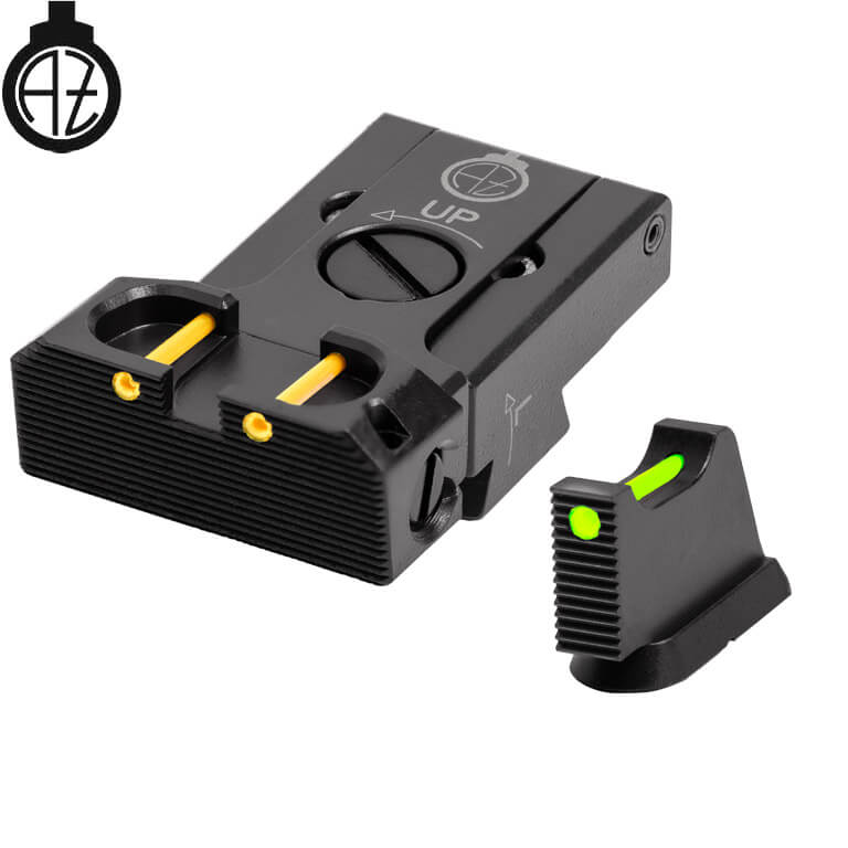 CZ 75B, CZ P-01, CZ 75 SP-01 verstelbare richtmiddelen | glasvezel B 