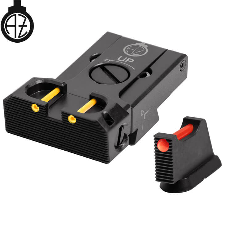 CZ 75B, CZ P-01, CZ 75 SP-01 verstelbare richtmiddelen | glasvezel B 