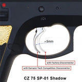 CZ Shadow 2, CZ 75 SP-01 Shadow messing Competition disconnector