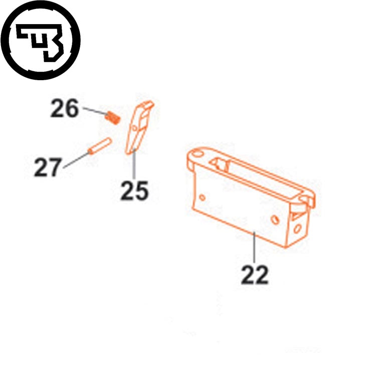 CZ 457 magazijngeleider compleet