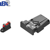 CZ 75B, CZ P-01, CZ 75 SP-01 volledig verstelbare richtmiddelen set met fiber optics LPA | type A