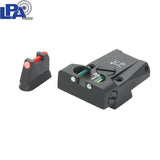 CZ 75B, CZ P-01, CZ 75 SP-01 volledig verstelbare richtmiddelen set met fiber optics | LPA