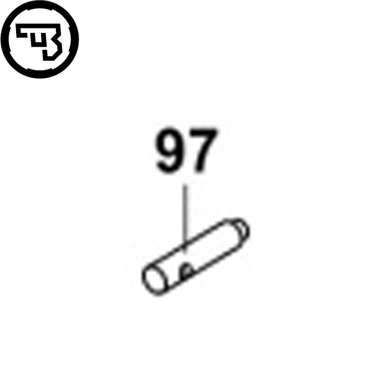 CZ Bren 2 pen van de vuurstandselectorvergrendeling | onderdeel #97