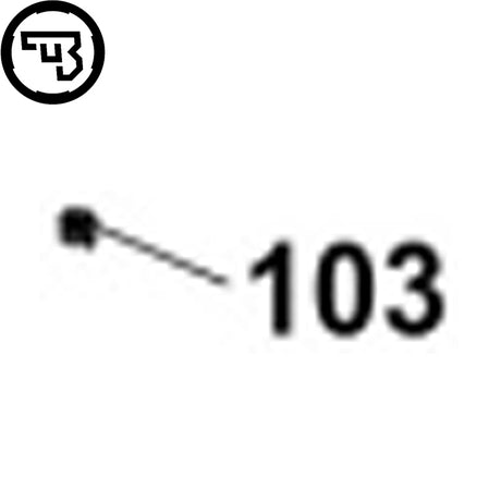 CZ Bren 2 veer van gasbuisvergrendeling | onderdeel #103