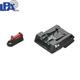 CZ P-07, CZ P-09 verstelbare richtmiddelen set met fiber optics | type B