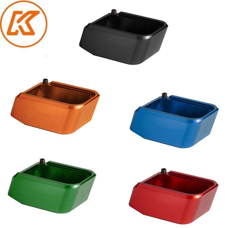 CZ Shadow 2, CZ P-01, CZ 75 & SP-01 alu magazijnbodemplaat KMR | +2 patronen 