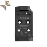 CZ Shadow 2 adapterplaat Optics Ready | Holosun K-series footprint Evo Arms