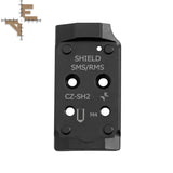 CZ Shadow 2 Optics Ready adapterplaat | Shield RMSc footprint Evo Arms