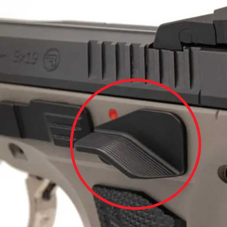 CZ TS 2, CZ Shadow 2 Ultimate veiligheidspal