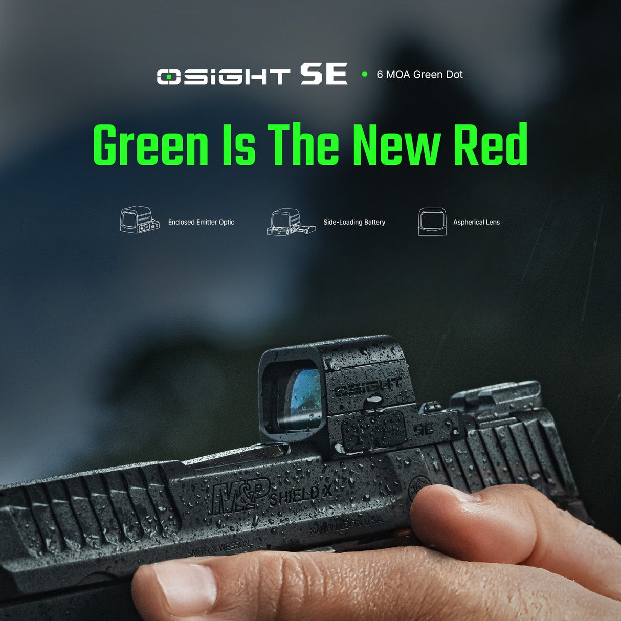 Olight Osight SE 6 MOA [groen]