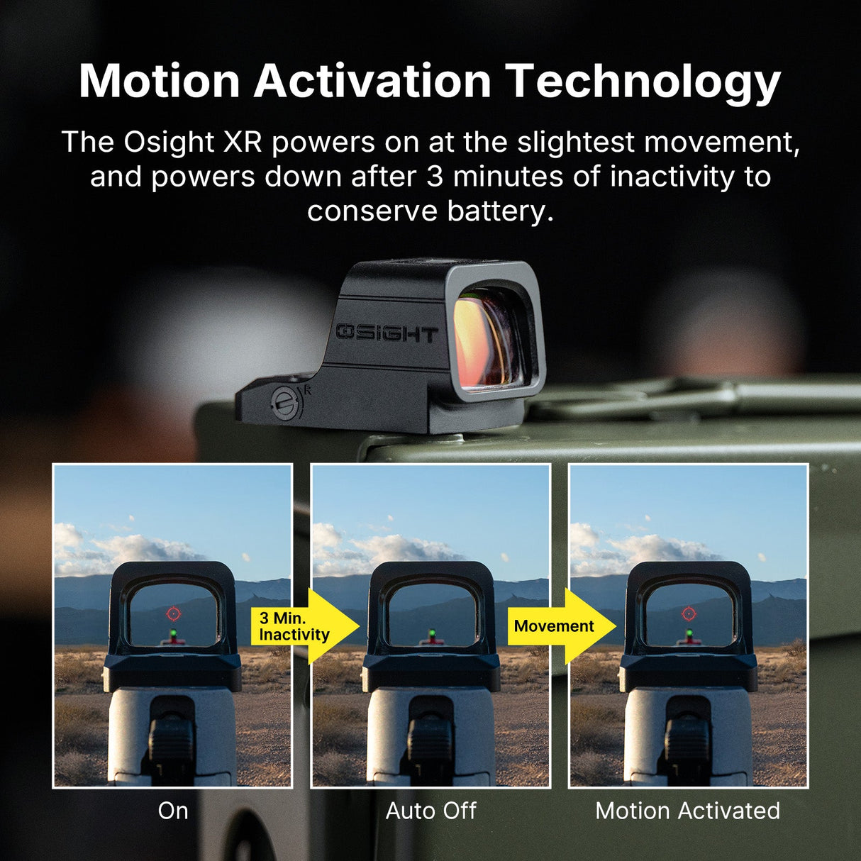 Osight XR Enclosed [rood] 