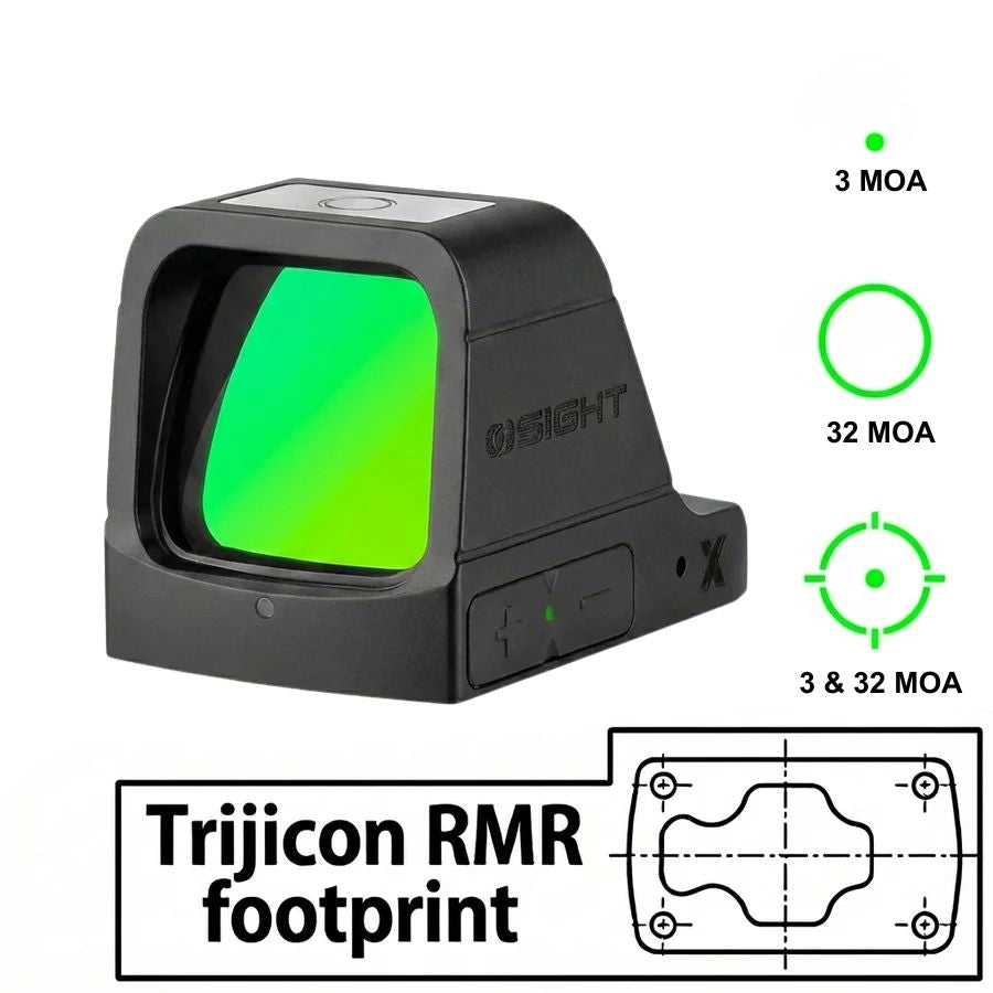 Osight X [groen] optiek