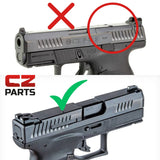 CZ P-10 red dot montage | Docter footprint 