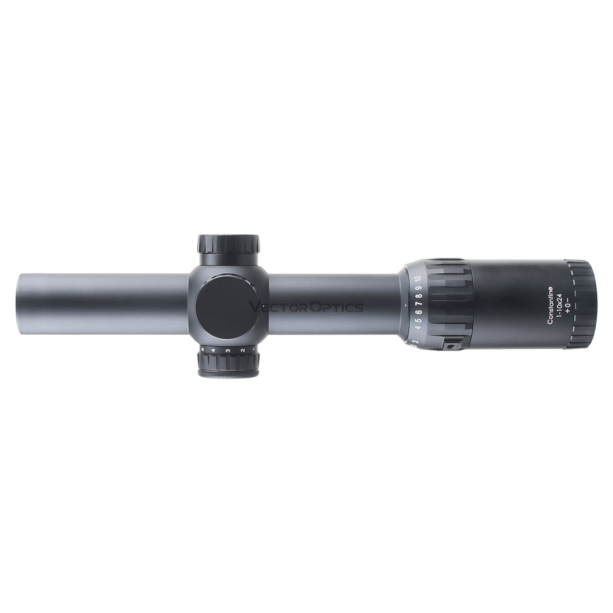 Vector Optics Constantine 1-10x24 Fiber Center Dot richtkijker 